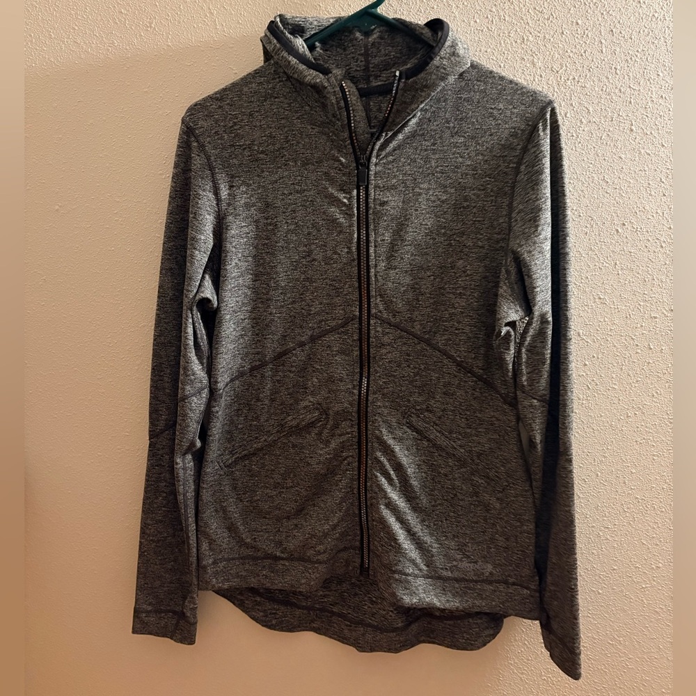 Brooks Women's Heathered Gray Athletic Hoodie